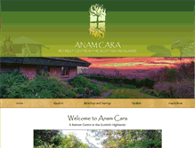 Tablet Screenshot of anamcara.org